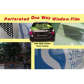 Perforated One Way Window Film